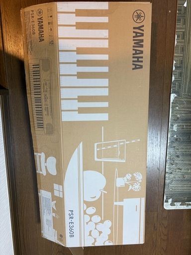 ヤマハ ポータブルキーボード 61鍵盤 ブラック PSR-E360B 便利なレッスン機能やタッチレスポンスを搭載