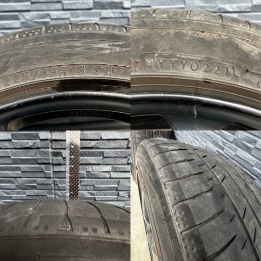 【RAYS】VOLK RACING VR.G2 18インチ 4本セット マットブラック 鍛造ホイール 8.5J52 5-114.3