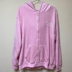 💗 ドンキ限定 おぱんちゅうさぎ なりきりZIPパーカー ボア LL ユニセックス💗の画像