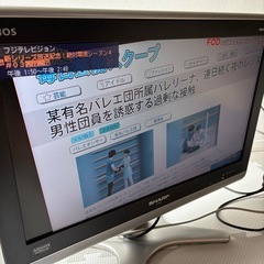 SHARP 液晶カラーテレビ　20インチ　　の画像