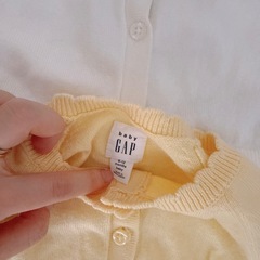 2着セットBaby gap カーディガン　70 アウター　ベビーギャップ6-12 ベビー　赤ちゃんの画像