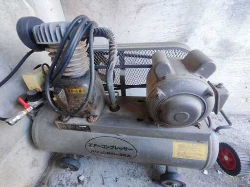 動作確認済み ナカトミ産業 パワっこ PC-38A エアーコンプレッサー 100v 50/60Hz