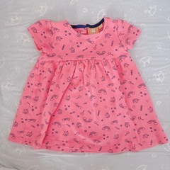 birthdayparty manor babyチュニックワンピース70保育園着　ベビー　赤ちゃんの画像