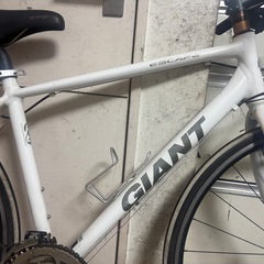 Giant Escape ジャイアントのクロスバイク 700Cホワイト の画像