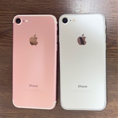 2台iPhone７　SIMフリーの画像