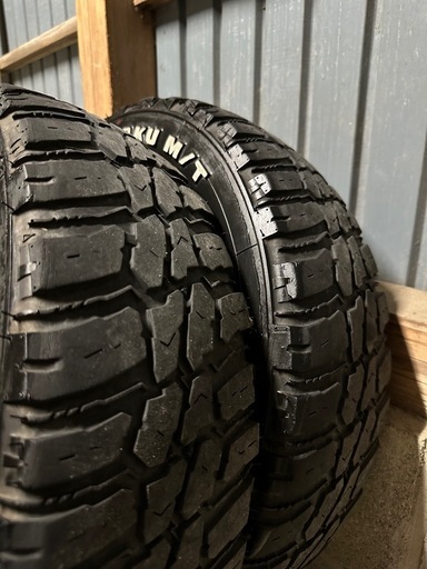 （取引中）155/65R14 マッドタイヤホイール４本