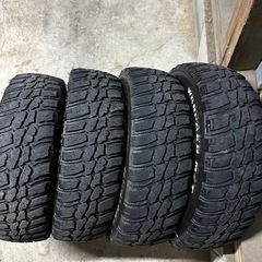 （取引中）155/65R14 マッドタイヤホイール４本の画像