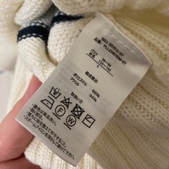 U.S. POLO ASSN.ショート丈ニットの画像