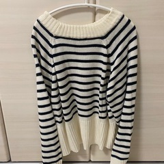 U.S. POLO ASSN.ショート丈ニットの画像