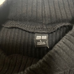 UNIQLOリブニットの画像