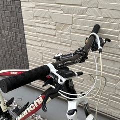 【整備済み】Bianchi ビアンキ KUMA マウンテンバイク 前後タイヤ新品　クロスバイク　油圧ディスクブレーキ の画像