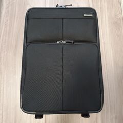 ACEGENEソフトスーツケース(黒)の画像