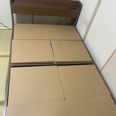 セミダブルベッド　フレームの画像