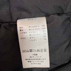 ダウンジャケットの画像