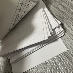 裏紙　メモ用紙の画像