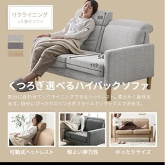 11月中旬以降のお引き渡しとなります　2人掛けソファの画像