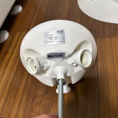 IKEA くも模様 ドーム型シーリングライトの画像