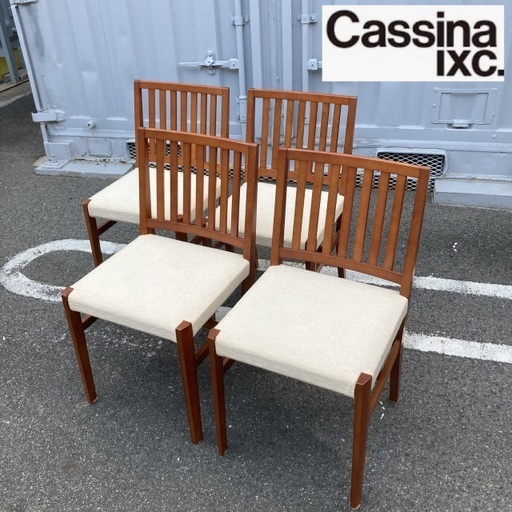 【お値下げOK】4脚セット Cassina IXC 植木莞爾 ヴェント お値下げOK】4脚セット Cassina IXC カッシーナ・イクスシー 植木莞爾