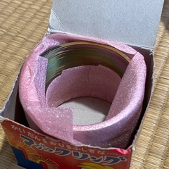 昭和の希少なレトロ玩具  マジックリング(階段を降りていくバネ)新品保管品！の画像
