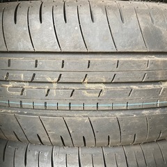 新車剥がし　DUNLOP 195/60R17 24年製　夏タイヤの画像