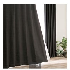 遮光1級・防炎・50サイズカーテン(パレット2 ウォームグレー 150X200X2)の画像