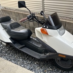 フュージョン250cc バイク　スクーター　車体の画像