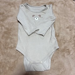 80cm 長袖ロンパース　下着の画像