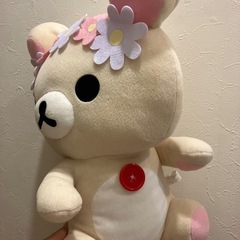 コリラックマ　花冠　ぬいぐるみの画像