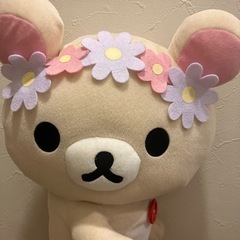 コリラックマ　花冠　ぬいぐるみの画像