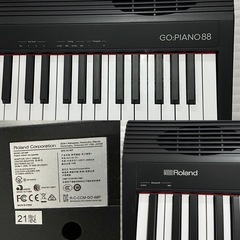 Roland 電子ピアノ スタンド、椅子セットの画像
