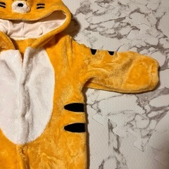 【美品】虎トラベビー服ハロウィンコスプレ子供80の画像
