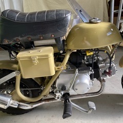 中華モンキー　サイドカー　５０cc原付き側車付き　手渡しのみの画像