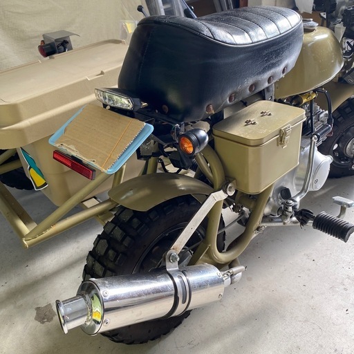 中華モンキー　サイドカー　５０cc原付き側車付き　手渡しのみ 中華モンキーサイドカー50cc原付き側車付き手渡しのみ (うさたろ