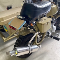 中華モンキー　サイドカー　５０cc原付き側車付き　手渡しのみの画像