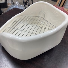 ウサギのトイレ　陶器　中古　の画像
