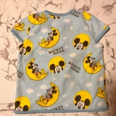 【未使用品🉐】ミッキープーさん2枚セットスリーパーベビー服90の画像