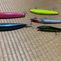 ツインパワーc5000xgアーリー105MHルアー各種せっとセットの画像