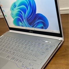 タッチパネル付 富士通 SH90/X i5 メモリ8GB SSD256GB Office 2024付きの画像