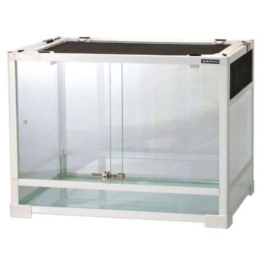新品　爬虫類飼育セット　60サイズ爬虫類飼育ケージ　三晃商会　パンテオン ホワイト WH6045