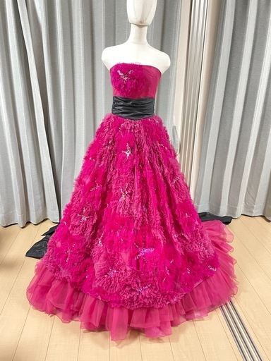 Barbie bridal バービー　ウェディング　ドレス　カラー　ピンク