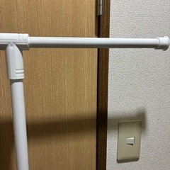 ハンガーラックホワイトセットの画像