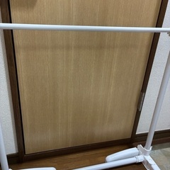 ハンガーラックホワイトセットの画像