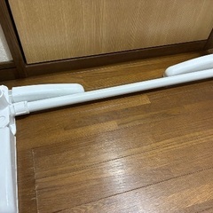 ハンガーラックホワイトセットの画像