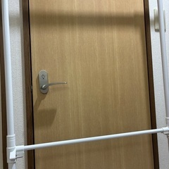 ハンガーラックホワイトセットの画像