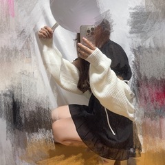黒ワンピースの画像