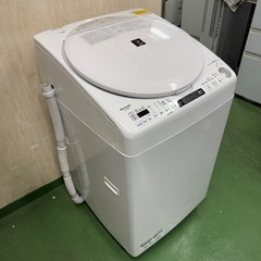 7 R18  SHARP 　21年製　洗濯機　8㌔洗濯　4.5㌔熱乾燥 　冷蔵庫　安い　の画像