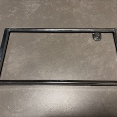 車用ナンバーフレーム 前後セットの画像