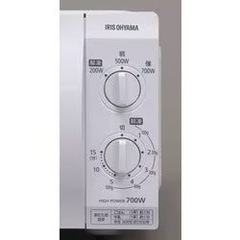 アイリスオーヤマ 電子レンジ IMB-F184C-5-W（2021年製）の画像