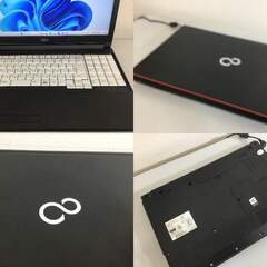 😸【超高速SSD】ノートPC 「FUJITSU」最新office2024付属 管理No33『基本送料無料』の画像
