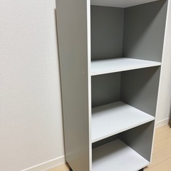 カラーボックス、３段チェスト、キャスター付きの画像
